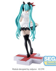 Hatsune Miku: Project DIVA MEGA39's Luminasta PVC Statue Hatsune Miku -Supreme- 18 cm
