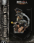 Attack on Titan Ultimate Premium Masterline Statue Eren, Mikasa, & Armin 72 cm