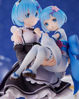 Re:Zero Starting Life in Another World PVC Statue 1/7 Rem & Childhood Rem 23 cm
