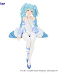Hatsune Miku Noodle Stopper PVC Statue Miku Flower Fairy Nemophila 15 cm