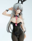 Haori Io Illustration PVC Statue White-haired Bunny 29 cm