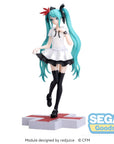 Hatsune Miku: Project DIVA MEGA39's Luminasta PVC Statue Hatsune Miku -Supreme- 18 cm