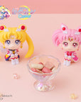 Sailor Moon Cosmos The Movie Look Look Up PVC Statues Eternal Sailor Moon & Eternal Sailor Chibi Moon LTD Ver. 11 cm