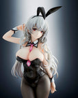 Haori Io Illustration PVC Statue White-haired Bunny 29 cm