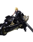 Final Fantasy VII Advent Children Play Arts Kai Action Figure Cloud Strife & Fenrir 28 cm