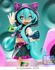 Hatsune Miku Luminasta PVC Statue Hatsune Miku Live Stage 18 cm