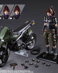 Final Fantasy VII Remake Play Arts Kai Action Figure & Vehicle Jessie & Bike