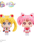 Sailor Moon Cosmos The Movie Look Look Up PVC Statues Eternal Sailor Moon & Eternal Sailor Chibi Moon LTD Ver. 11 cm