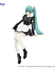 Hatsune Miku Noodle Stopper PVC Statue Hatsune Miku Sporty Maid Ver. 17 cm