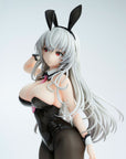 Haori Io Illustration PVC Statue White-haired Bunny 29 cm