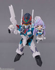 Macross Delta Tiny Session Vehicle mit Action Figure VF-31C Siegfried (Arad Mölders Use) with Mikumo Guynemer 10 cm