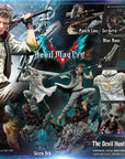 Devil May Cry 5 Statue 1/4 Nero Exclusive Version 77 cm