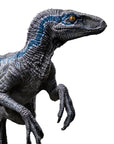 Jurassic World Icons Statue Velociraptor B Blue 7 cm