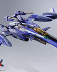 Macross Movie: Absolut Live DX Chogokin Diecast Action Figure YF-29 Durandal (Maximilian Genius) Full Set Pack 22 cm