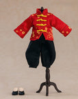 Original Character Parts for Nendoroid Doll Figures Outfit Set: Short Length Chinese Outfit (Red)