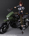 Final Fantasy VII Remake Play Arts Kai Action Figure & Vehicle Jessie & Bike