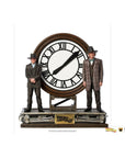 Back to the Future III Deluxe Art Scale Statue 1/10 Marty and Doc at the Clock 30 cm