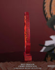 Cowboy Bebop Sculpture Red Dragon Crime Syndicate Companion Relief 35 cm