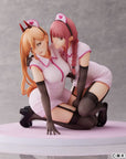 Chainsaw Man PVC Statue 1/7 Power & Makima Nurse Ver. 14 cm