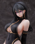 Original Character PVC Statue Hayabusa Illustration Black China Dress-chan 16 cm