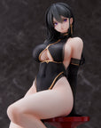 Original Character PVC Statue Hayabusa Illustration Black China Dress-chan 16 cm
