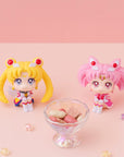 Sailor Moon Cosmos The Movie Look Look Up PVC Statues Eternal Sailor Moon & Eternal Sailor Chibi Moon LTD Ver. 11 cm