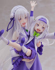 Re:Zero Starting Life in Another World PVC Statue 1/7 Emilia & Childhood Emilia 24 cm