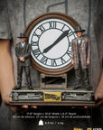 Back to the Future III Deluxe Art Scale Statue 1/10 Marty and Doc at the Clock 30 cm
