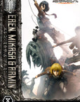 Attack on Titan Ultimate Premium Masterline Statue Eren, Mikasa, & Armin 72 cm
