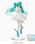 Hatsune Miku SPM PVC Statue 15th Anniversary KEI Ver. 24 cm