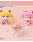 Sailor Moon Cosmos The Movie Look Up PVC Statue Eternal Sailor Chibi Moon 11 cm