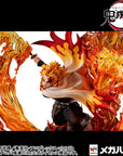 Demon slayer: Kimetsu no Yaiba Kyojuro Precious G.E.M. Series 1/8 PVC Statue Rengoku Flame Breathing Fifth Form:Flame Tiger 24 cm