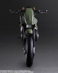 Final Fantasy VII Remake Play Arts Kai Action Figure & Vehicle Jessie & Bike