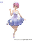 Re:Zero Trio-Try-iT Bunnies PVC Statue Ram Flower Dress 21 cm