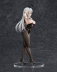 Haori Io Illustration PVC Statue White-haired Bunny 29 cm