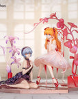 Evangelion PVC Statue 1/7 Rei Ayanami & Asuka Shikinami Langley: Whisper of Flower Ver. Set