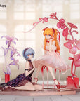 Evangelion PVC Statue 1/7 Rei Ayanami & Asuka Shikinami Langley: Whisper of Flower Ver. Set