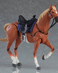 Original Character Figma Action Figure Horse ver. 2 (Light Chestnut) 19 cm