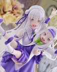 Re:Zero Starting Life in Another World PVC Statue 1/7 Emilia & Childhood Emilia 24 cm