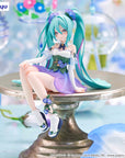 Hatsune Miku Noodle Stopper PVC Statue Miku Flower Fairy Morning Glory 14 cm