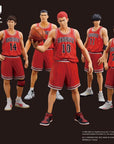 Slam Dunk Scale PVC Statues 5-Pack Shohoku Starting Member Set 15 - 17 cm