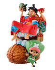 One Piece Petitrama DX PVC Mini Statue Logbox Re Birth Vol. 1 11 cm