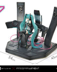 Hatsune Miku Prisma Wing PVC Statue 1/4 Hatsune Miku Art by neco Deluxe Bonus 46 cm