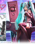Hatsune Miku Prisma Wing PVC Statue 1/4 Hatsune Miku Art by neco Deluxe Bonus 46 cm