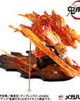 Demon slayer: Kimetsu no Yaiba Kyojuro Precious G.E.M. Series 1/8 PVC Statue Rengoku Flame Breathing Fifth Form:Flame Tiger 24 cm