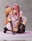 Chainsaw Man PVC Statue 1/7 Power & Makima Nurse Ver. 14 cm