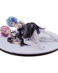 Re:Zero Starting Life in Another World PVC Statue 1/7 Ram & Rem 9 cm