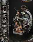 Attack on Titan Ultimate Premium Masterline Statue Eren, Mikasa, & Armin 72 cm