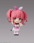Macross Delta Tiny Session Vehicle mit Action Figure VF-31C Siegfried (Mirage Farina Jenius Use) with Makina Nakajima 10 cm