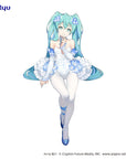Hatsune Miku Noodle Stopper PVC Statue Miku Flower Fairy Nemophila 15 cm